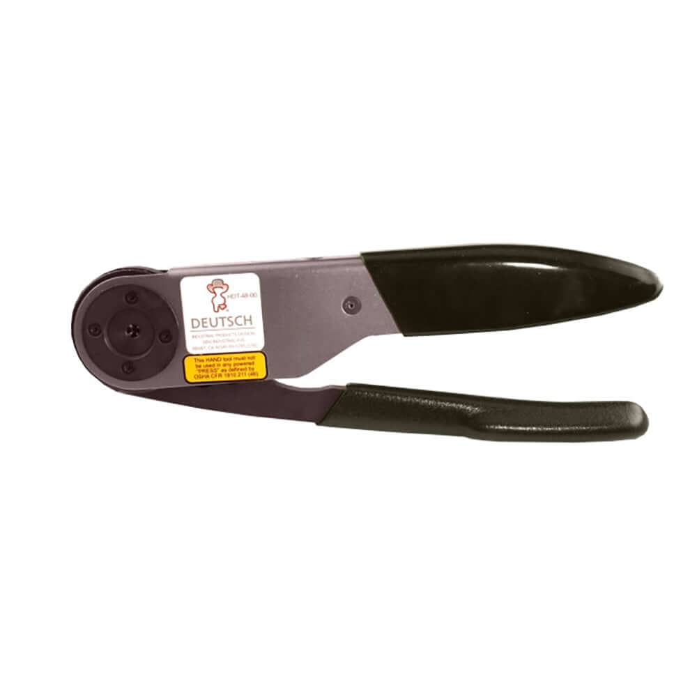 Pacer DEUTSCH Production Crimper f/Use w/22-12 AWG Wire - Size 20-12 Solid Pin/Sockets in DT, DTM, DTP, & Size 12 DTHD Series Connectors - VT-HDT-48