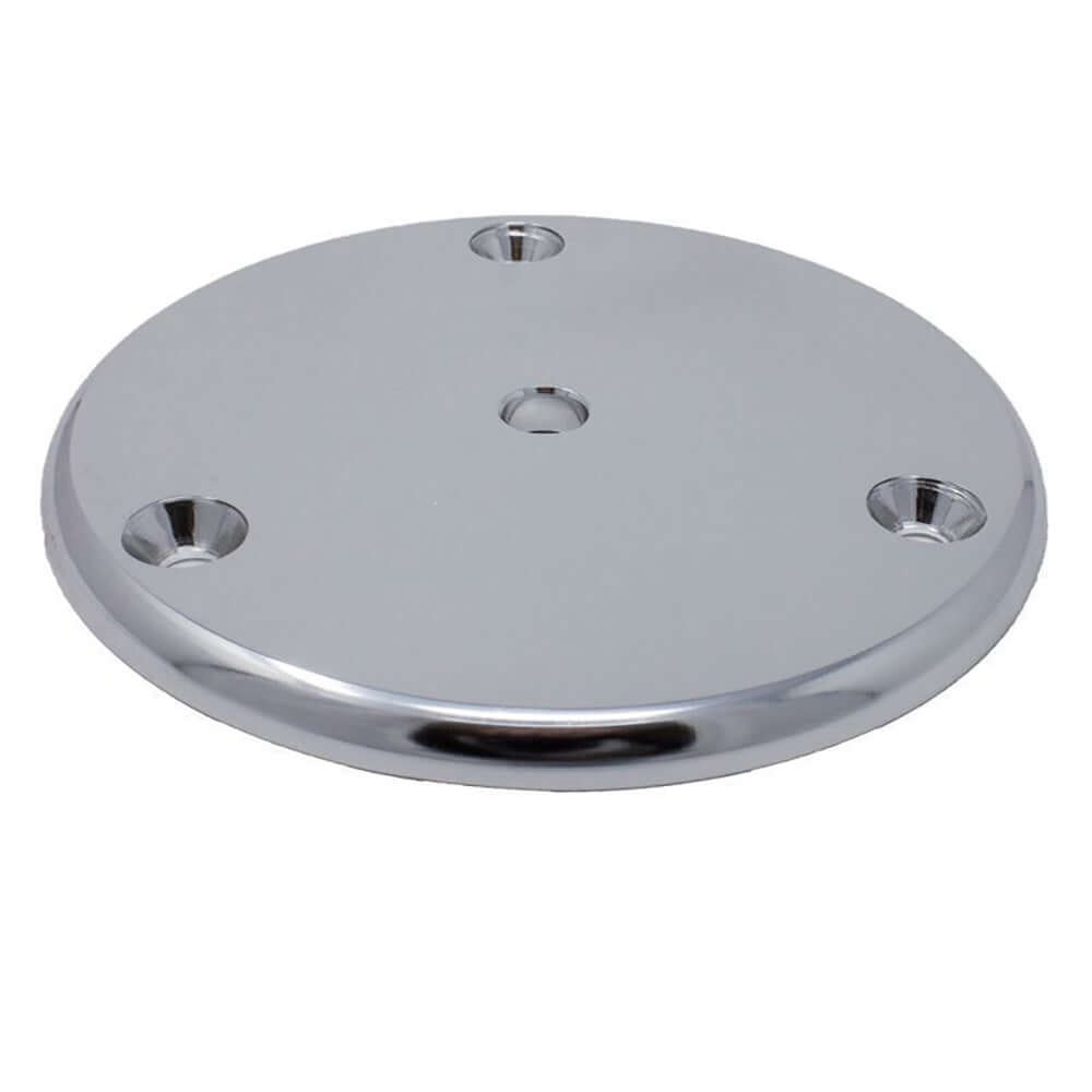 TACO Round Pad 3-Hole Mill Finish - 4-1/2" - F32-4345AEY