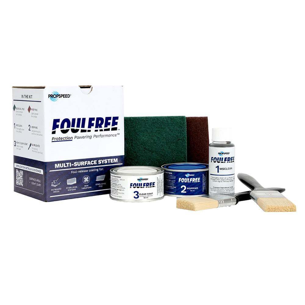 Propspeed Foulfree biocide-free foul-release coating system kit for underwater boat components