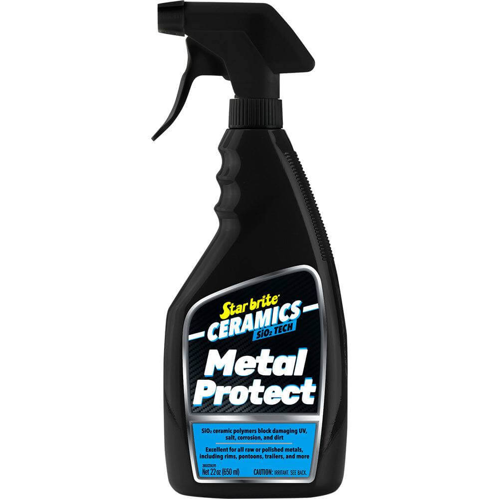 Star brite Ceramic Metal Protect 22 oz spray for durable SiO2 polymer metal surface protection