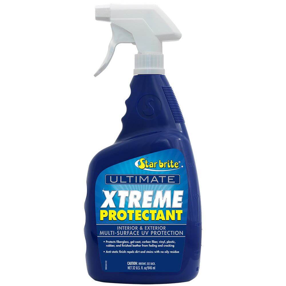 Star brite Ultimate Xtreme Protectant 32 oz bottle for UV protection and shine on outdoor surfaces