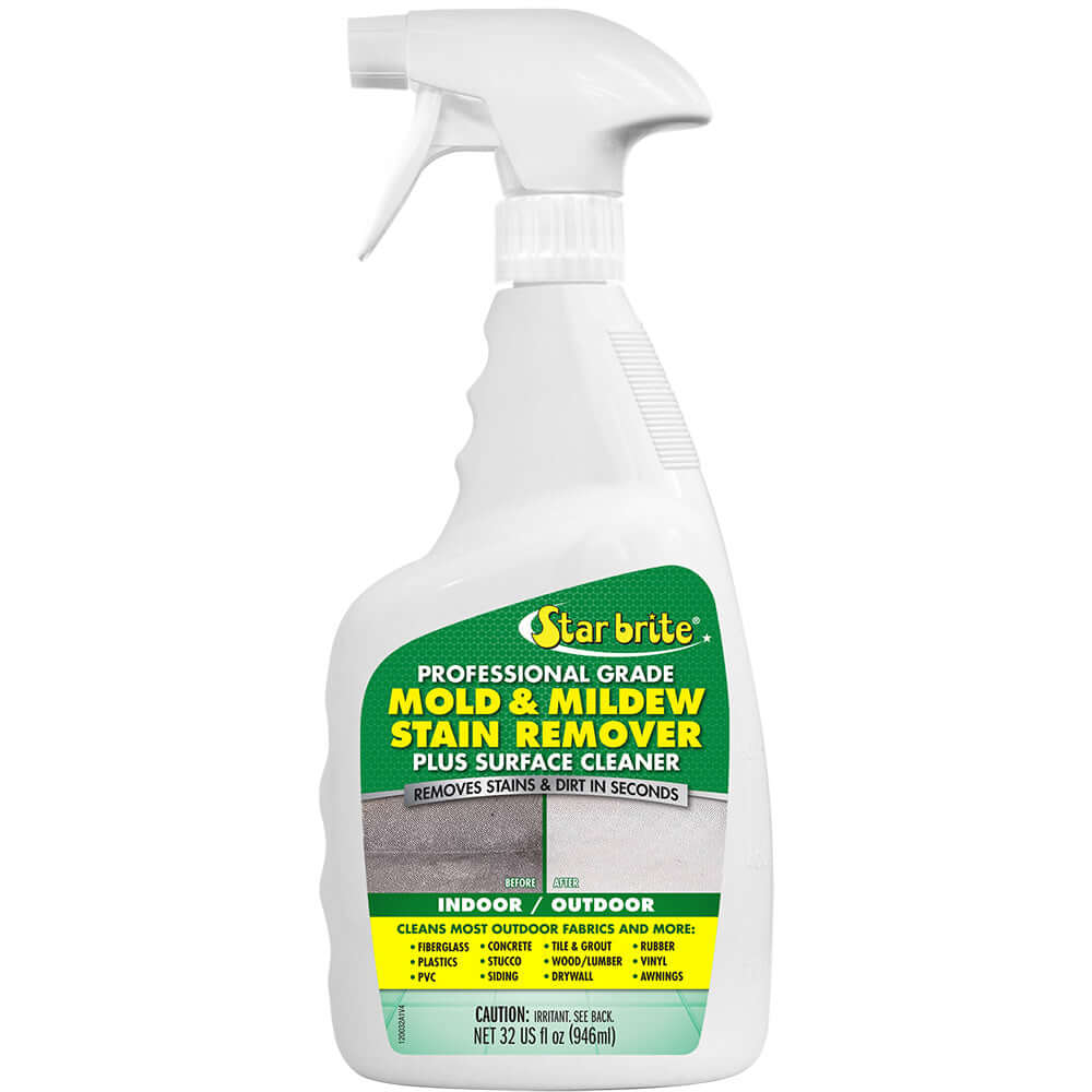 Star brite Professional Grade Mold & Mildew Stain Remover - 32 oz - 120032