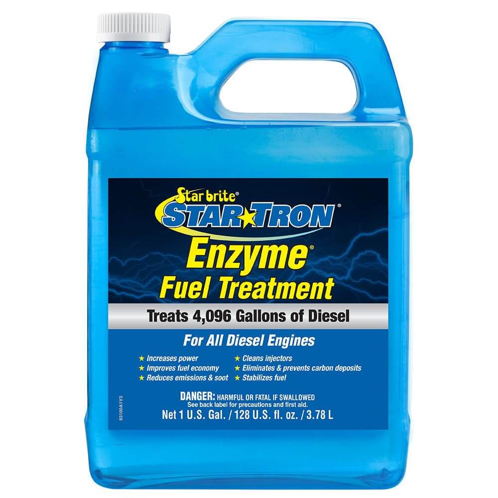 Star brite Star-Tron Diesel Enzyme Fuel Treatment 1 gallon container for diesel engine cleaning and fuel stabilization
