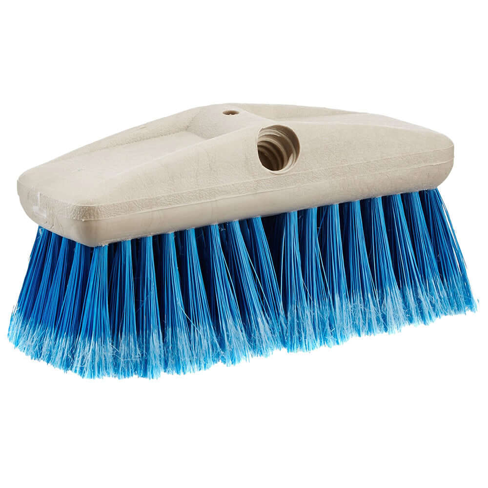 Star brite 8" Medium Bristle Wash Brush - Extend-A-Brush Compatible - Blue, Medium - 40011