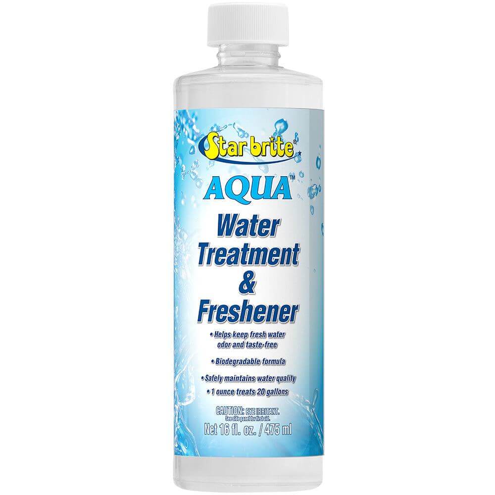 Star brite AQUA Water Treatment 16 oz bottle for boat and RV water freshness