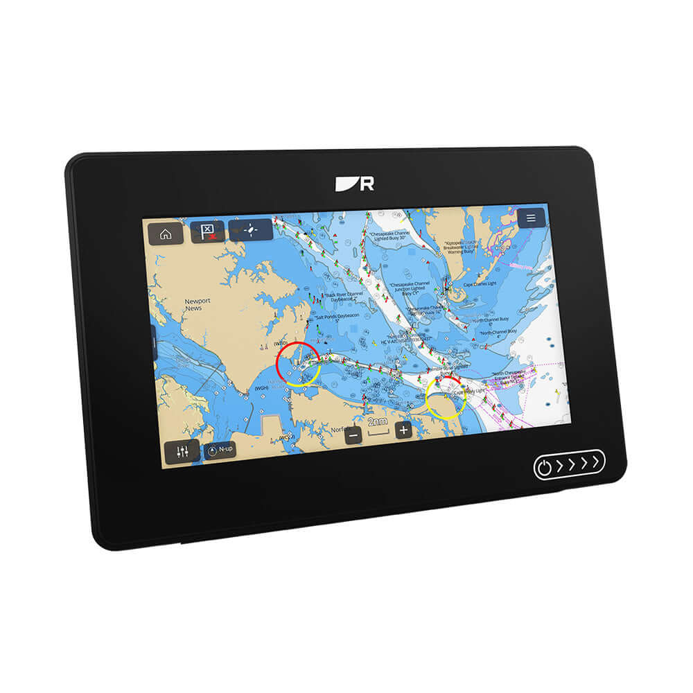 Raymarine Axiom 2 7" Multifunction Display w/Lighthouse North America Chart - E70720-00-102