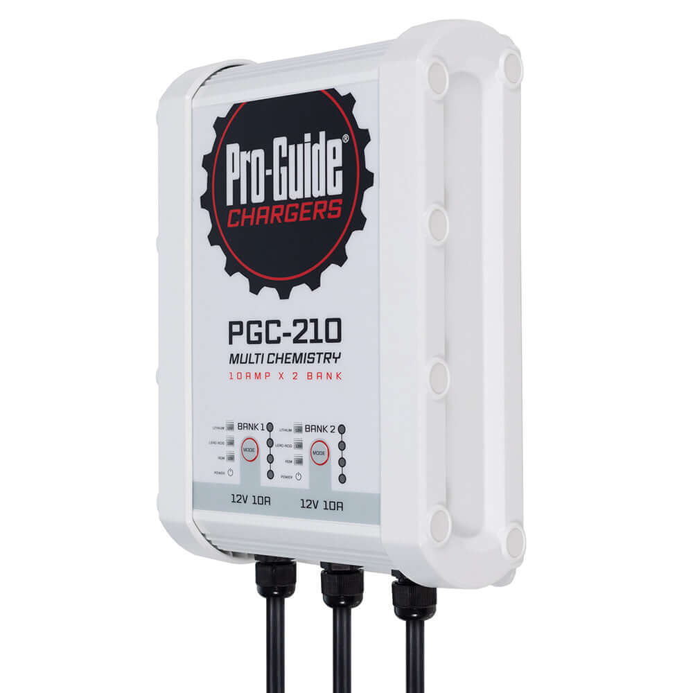 Pro-Guide 2 Bank On-Board Battery Charger - 12V - 10-Amp - PGC-210