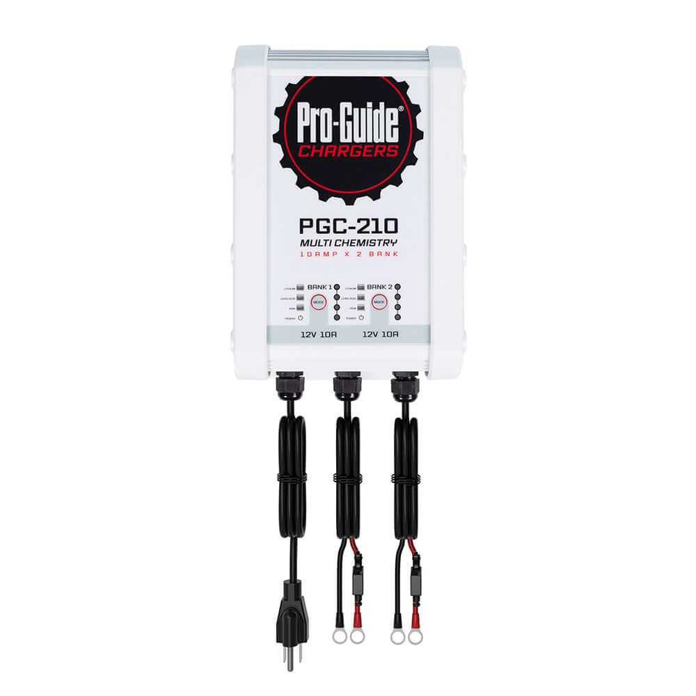 Pro-Guide 2 Bank On-Board Battery Charger - 12V - 10-Amp - PGC-210