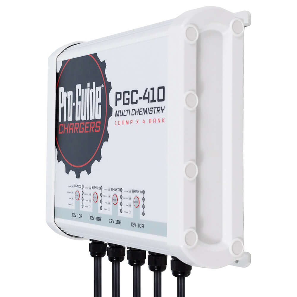 Pro-Guide 4 Bank On-Board Battery Charger - 12V - 40-Amp - PGC-410