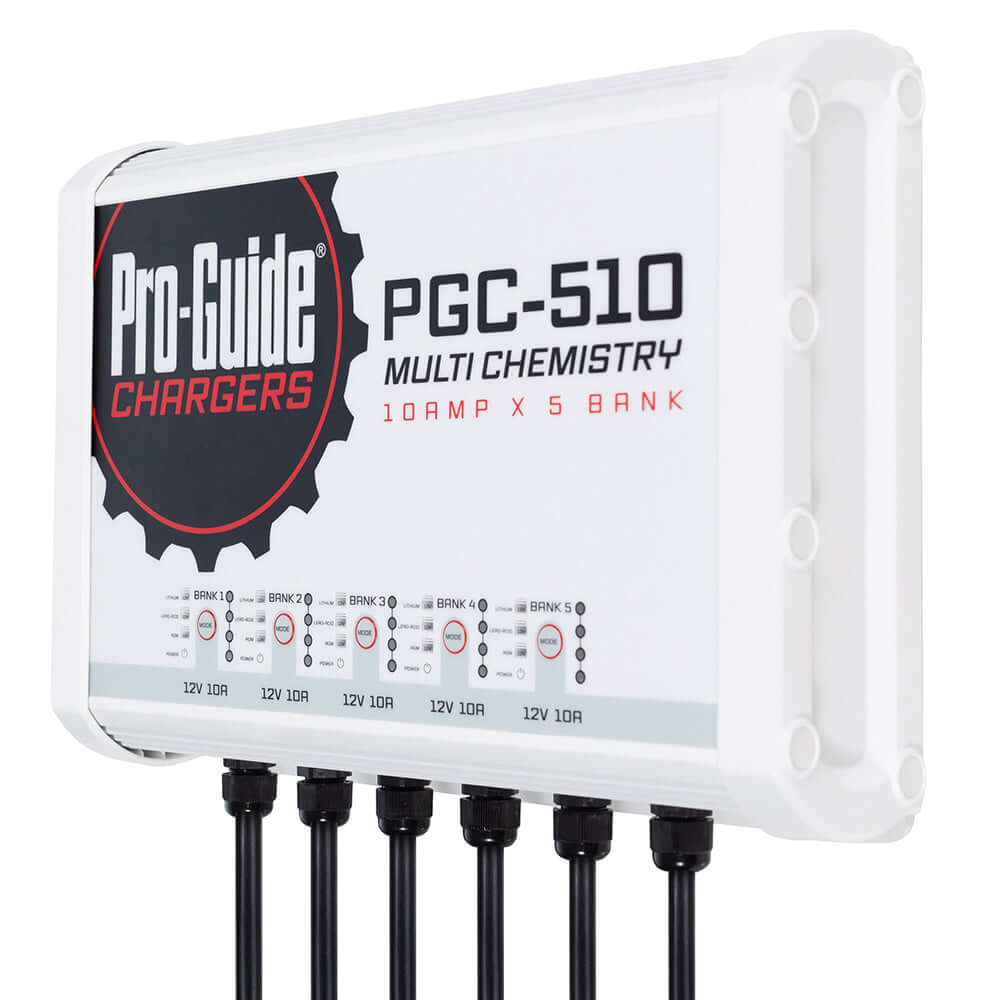 Pro-Guide 5 Bank On-Board Battery Charger - 12V - 40-Amp - PGC-510