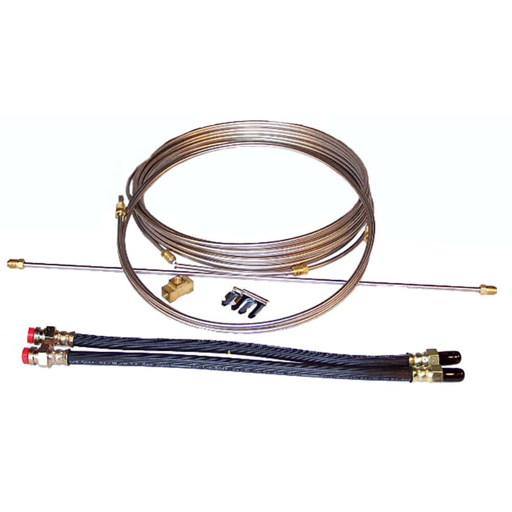 Load Rite Stainless Steel Brake Line Kit - Single Axle - 6016.10S