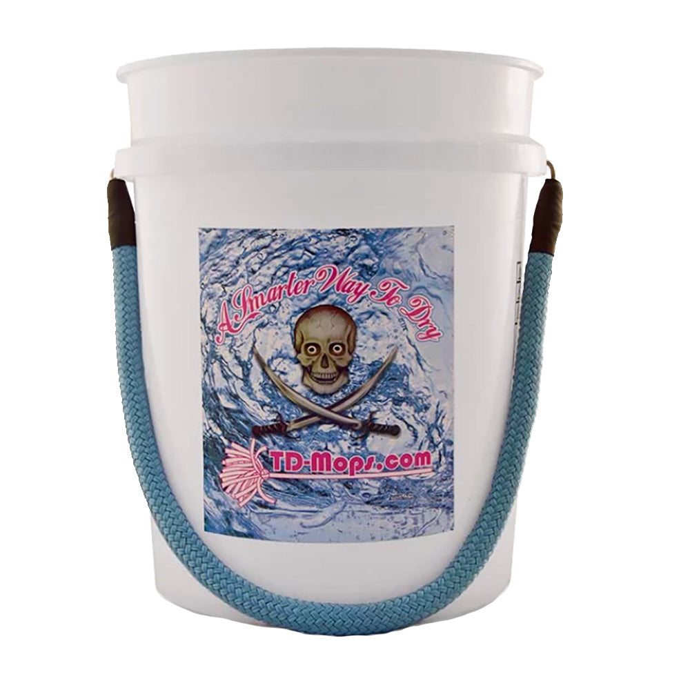 TD Mop TD Bucket - White - 5 Gallon - TDBUCKET