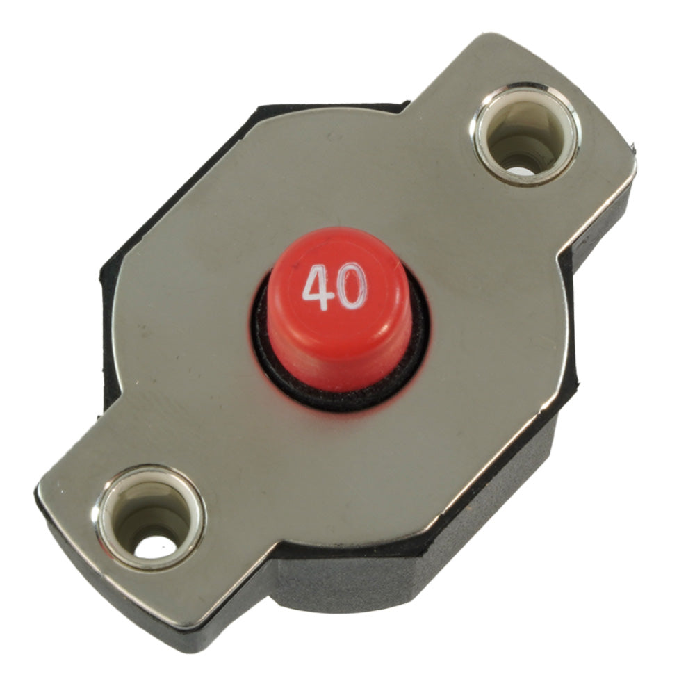 Egis 40A Push Button Circuit Breaker - Reset Only - 4712-40