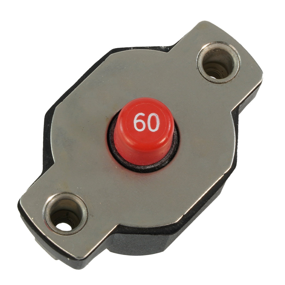 Egis 60A Push Button Circuit Breaker - Reset Only - 4712-60