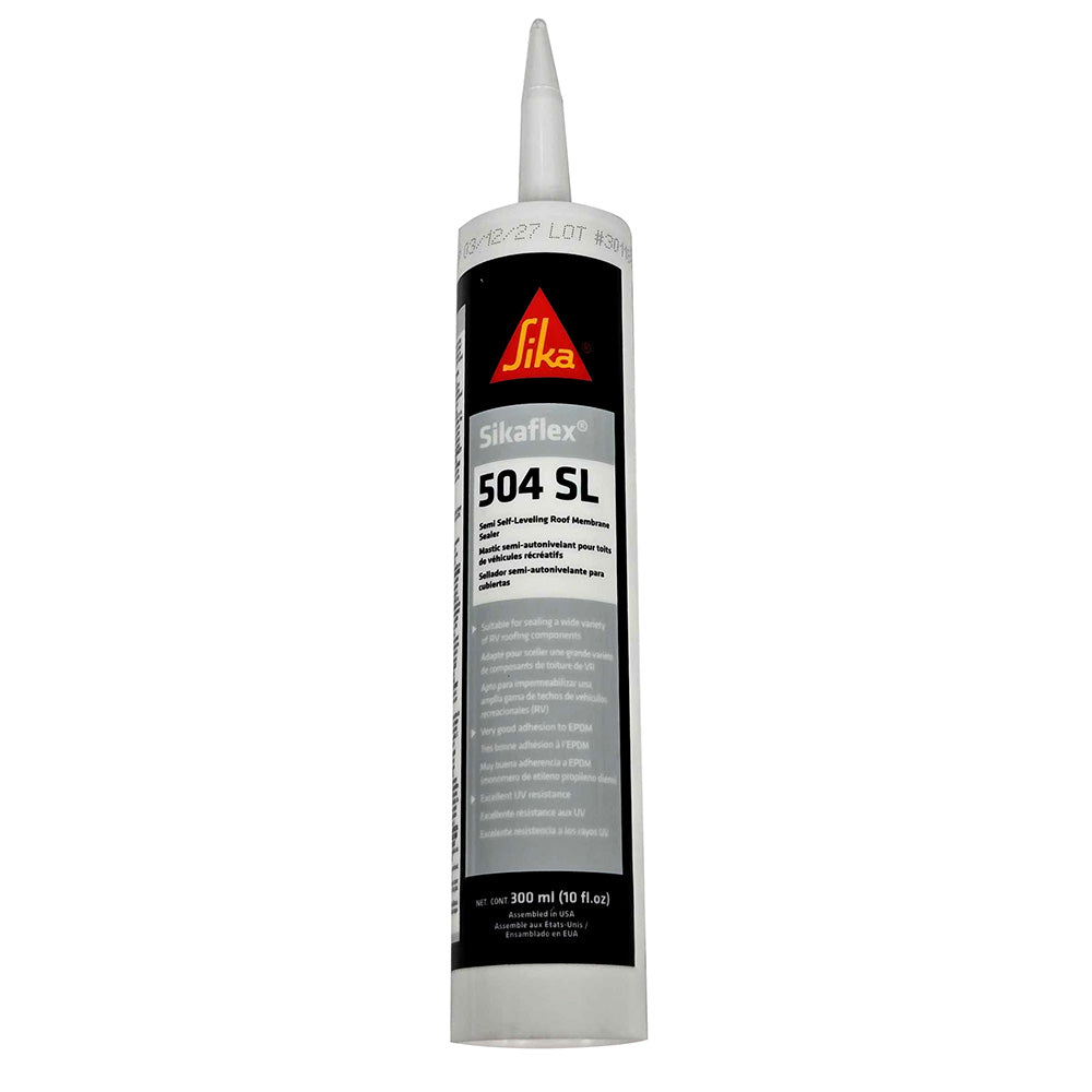 Sika Sikaflex-504 SL Semi Leveling Roof Membrane Sealer - White - 300ml - 875379