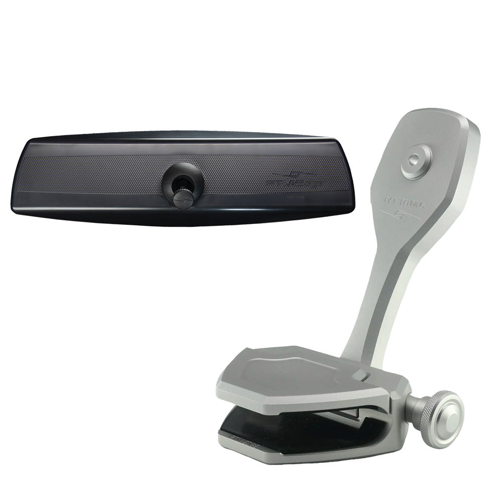 PTM Watersports Mirror/Bracket VR-140 Pro & ZXR-370 - Electrobrite Silver - P12848-2370TEBCL