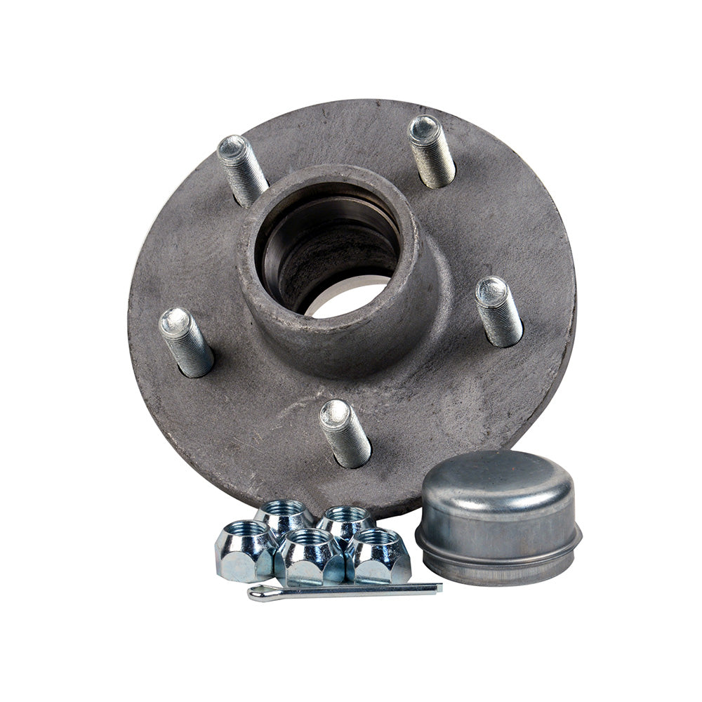C.E. Smith Hub Kit 5x4 1/2" 1" Straight Spindle & 1.25" Seal - 13217