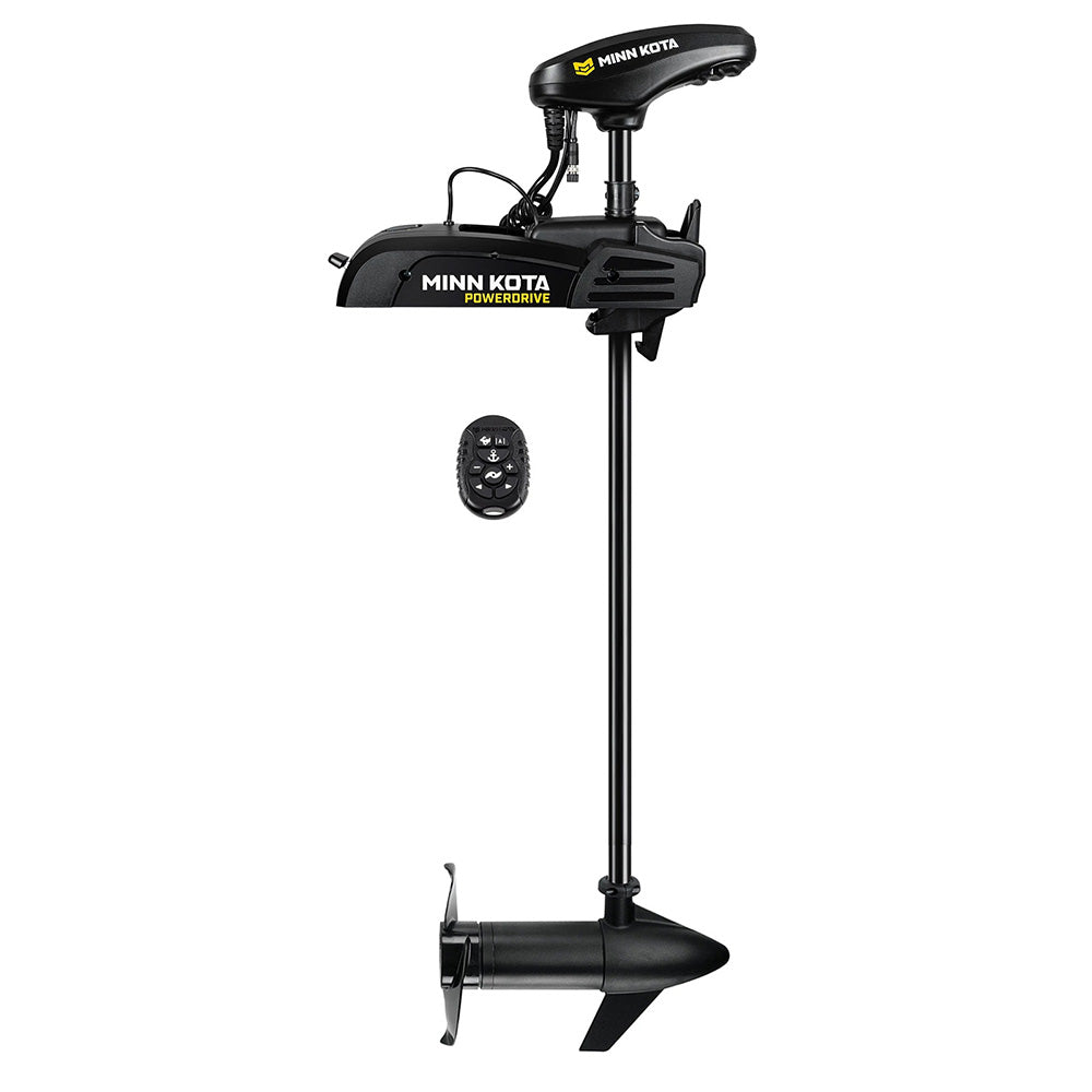 Minn Kota PowerDrive 55 Trolling Motor DSC/MR 54" 55lb, 12V w/Micro Remote - 1358468