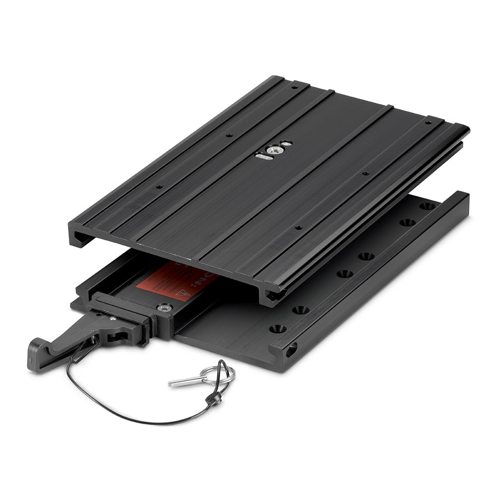 Minn Kota MKA-93 Aluminum Quick Release Bracket w/Cover - Black - 1854093