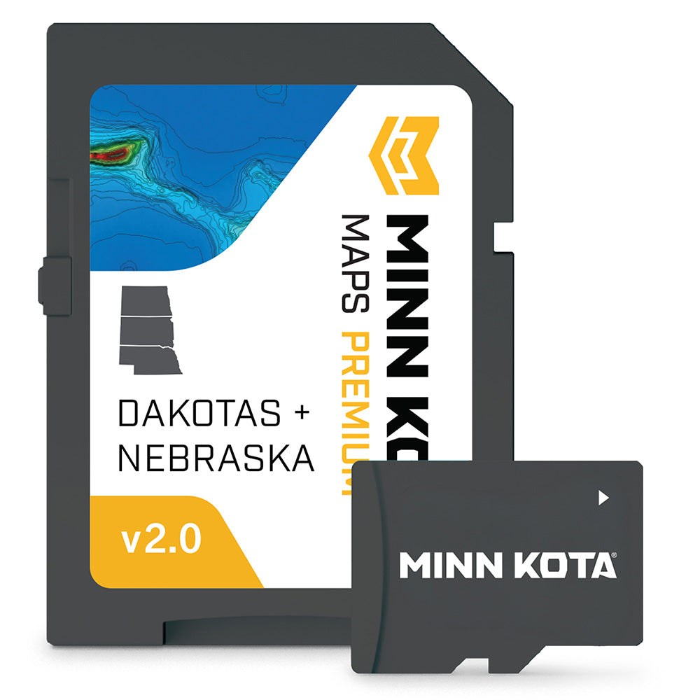 Minn Kota Maps Premium - Dakota + Nebraska v2.0 - 602001-2