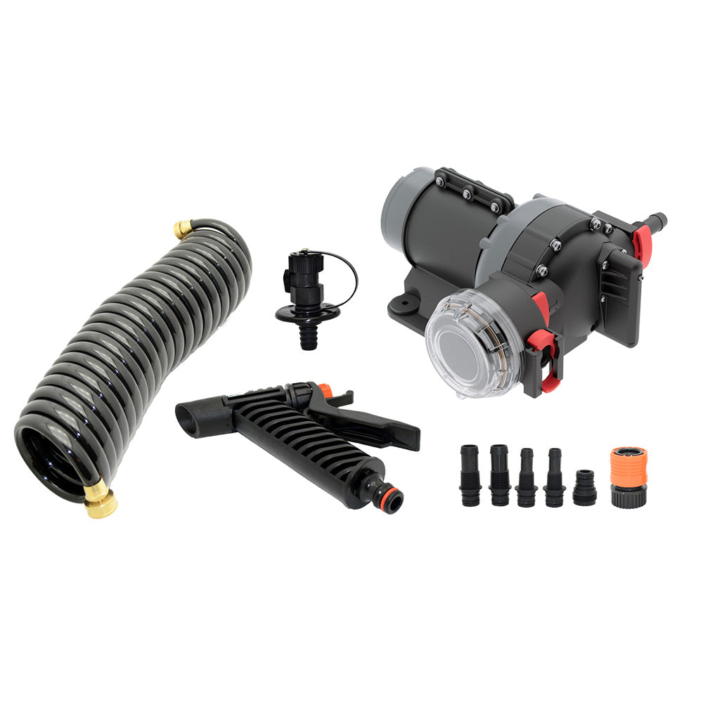 Johnson Pump Aqua Jet II WD - 3.5 GPM - 12V - Full Pump Kit - 10-25013-14