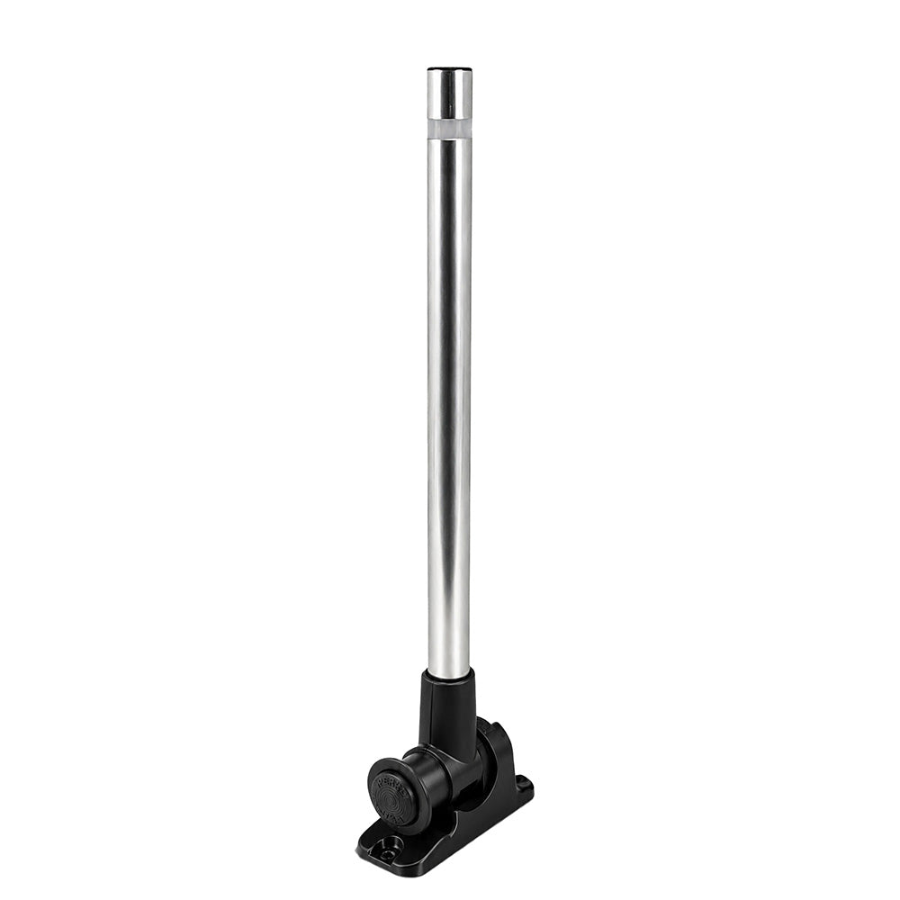 Perko 14" EZ Fold C-5 All-Round Navigation Light - Fore/Aft Rotation - Aluminum - 1066DP1ALU