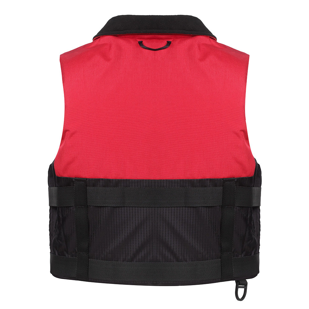 Mustang Accel Foam Vest - Red/Black - Large - MV4627-123-L
