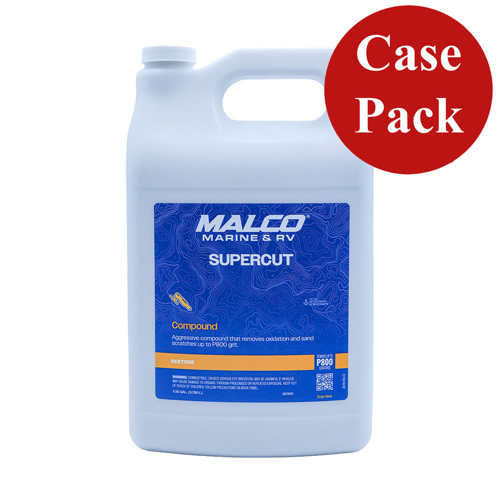 Malco SuperCut Compound - 1 Gallon *Case of 4 - 167401CASE