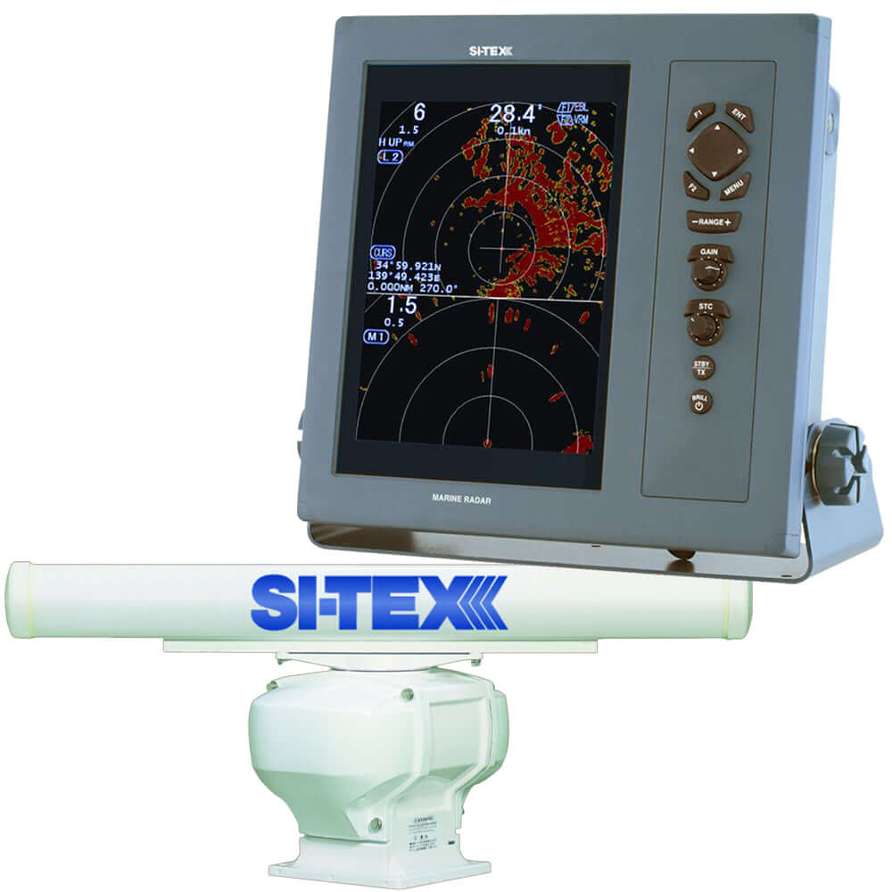 SI-TEX Professional Dual Range Radar w/6kW 4.5' Open Array - 10.4" Color TFT LCD Display - T-2060A-4