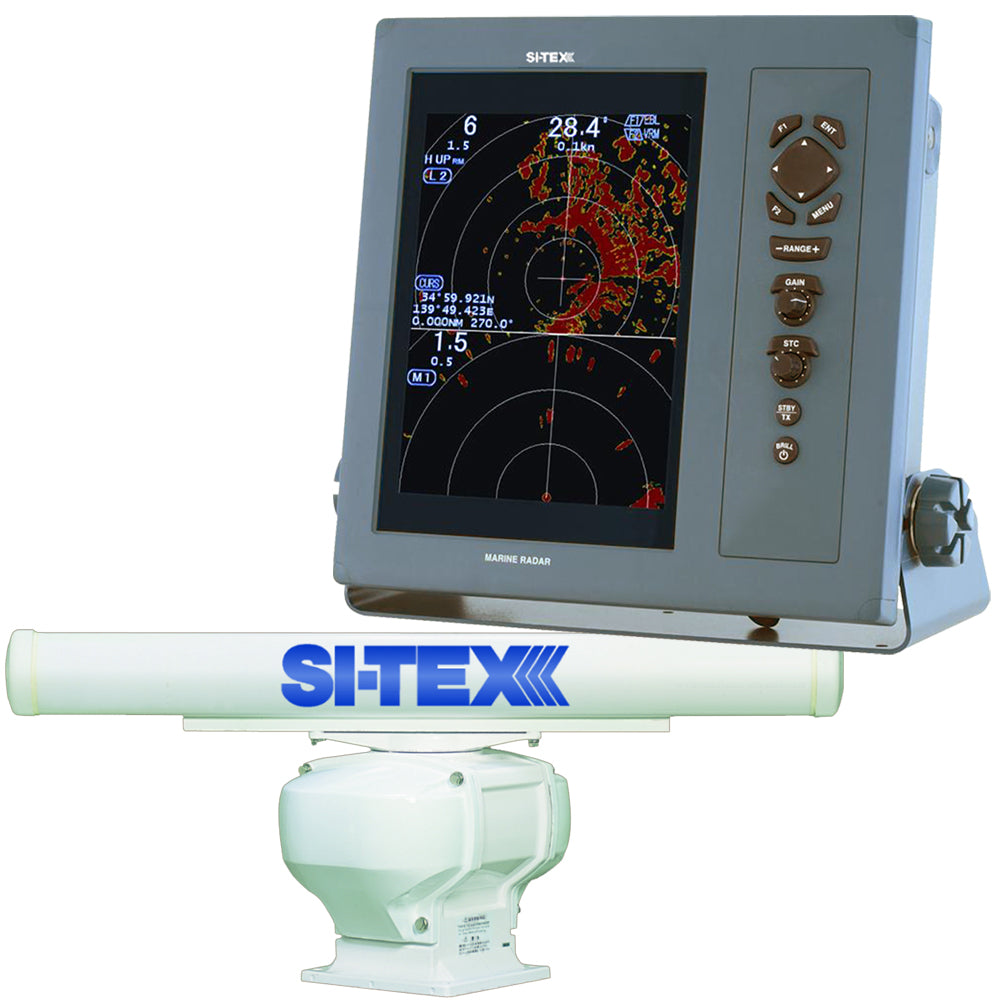 SI-TEX Professional Dual Range Radar w/12kW 6' Open Array - 10.4" Color TFT LCD Display - T-2010A-6