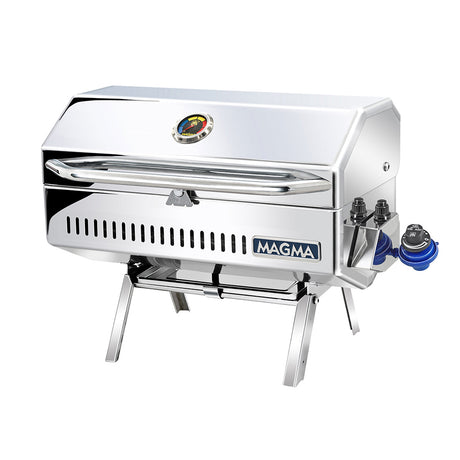 Magma Newport II Classic Gas Grill * Portable Marine-Grade Stainless Steel Cooking System