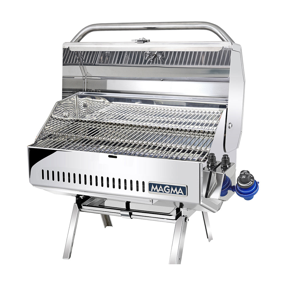 Magma Newport II Classic Gas Grill * Portable Marine-Grade Stainless Steel Cooking System