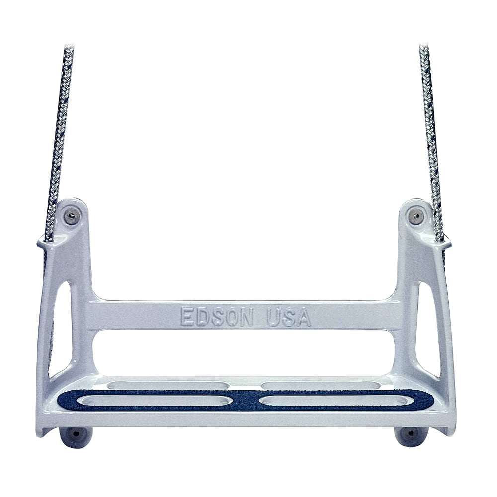 Edson Marine One-Step Boarding Step with Line for Easy Boat Access - 520-14