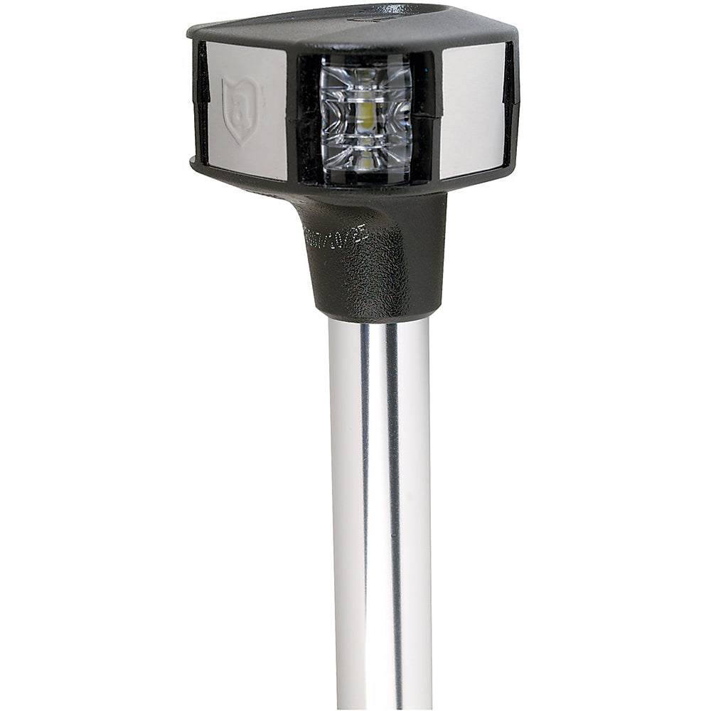 Attwood LightArmor Fold-Down Anchor/Masthead Light 12" 12V with corrosion-resistant fold-down base and 3-mile 360° LED visibility