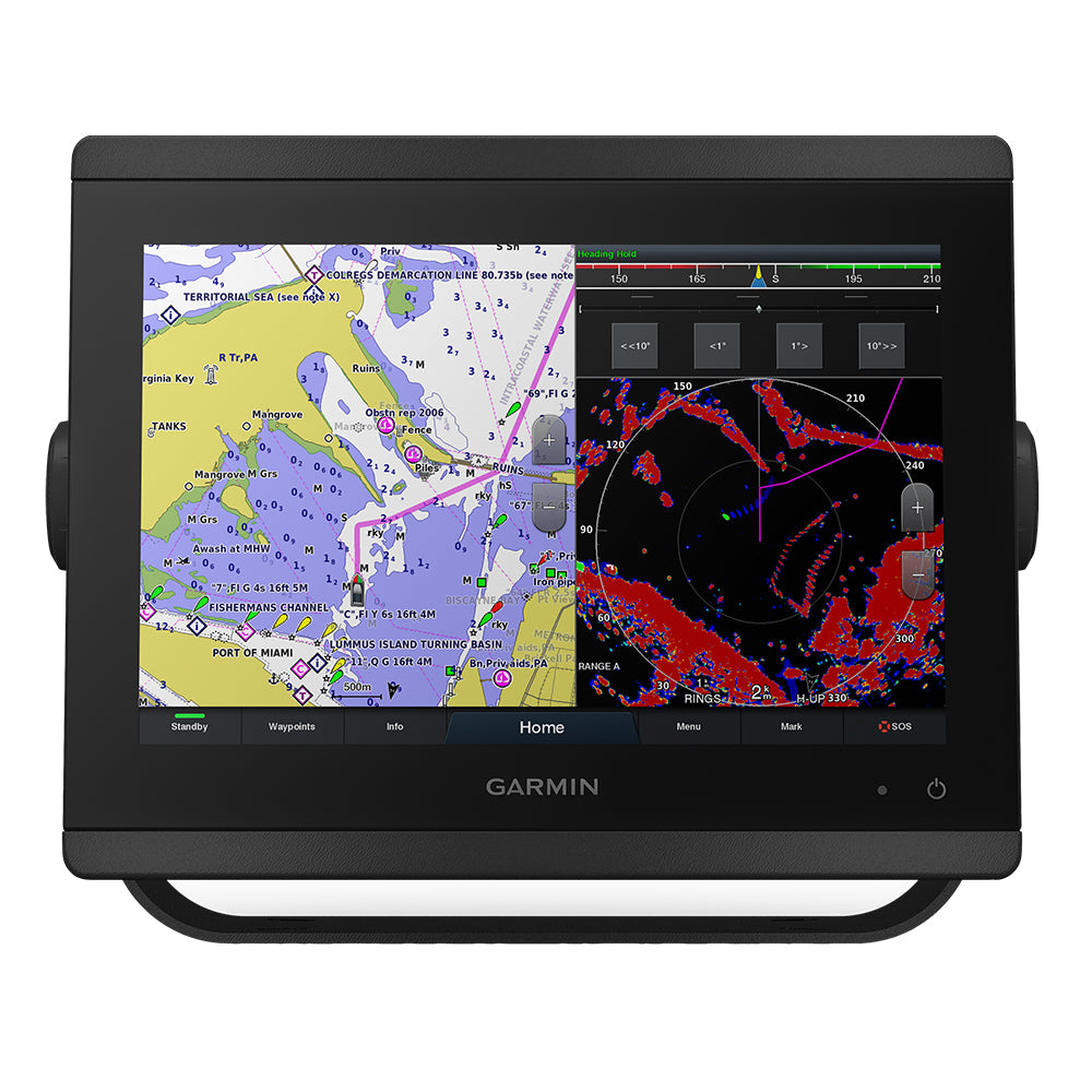 Garmin GPSMAP 8412 12-Inch Chartplotter with Full HD IPS Touchscreen and Worldwide Basemap - 010-02092-00