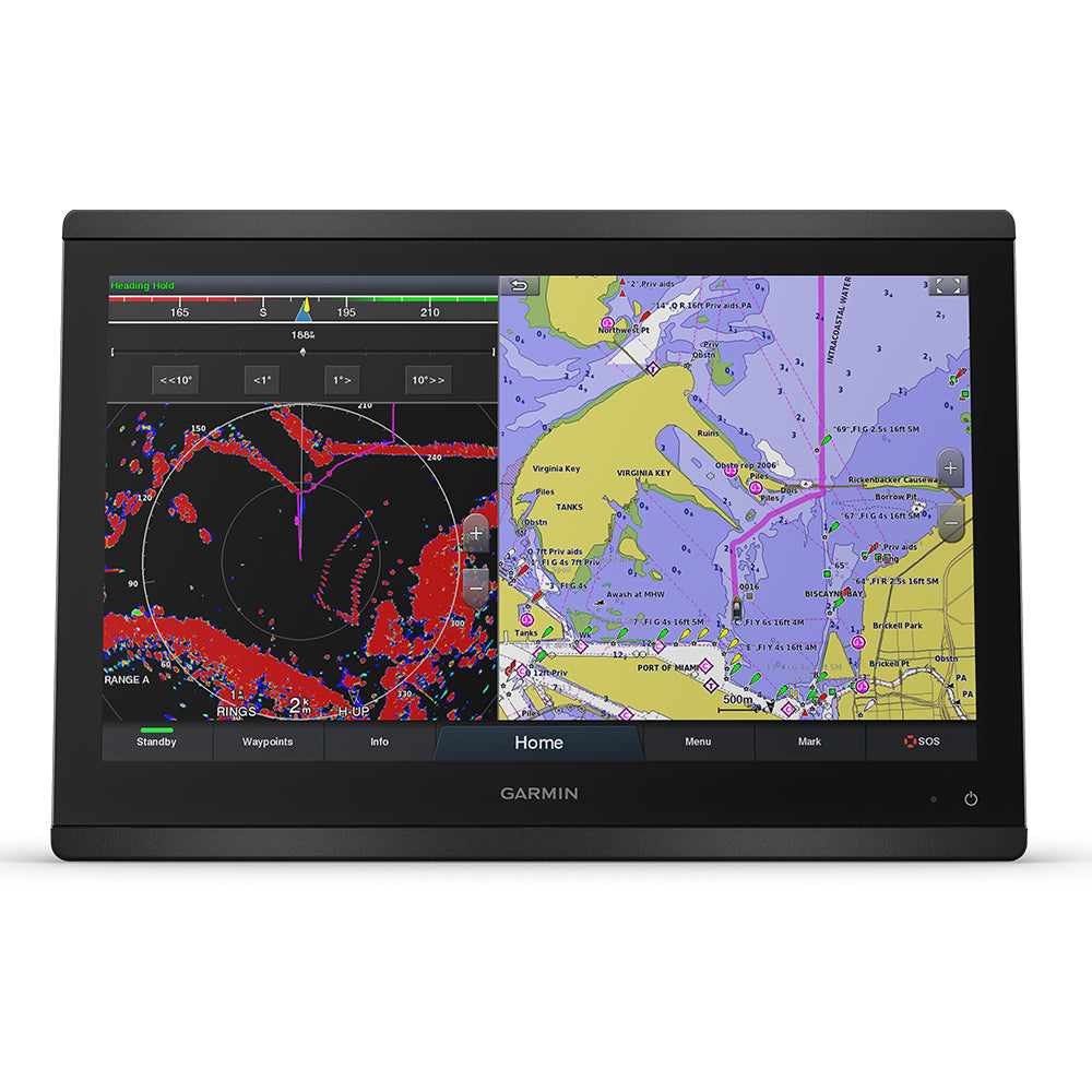 Garmin GPSMAP 8416 16-Inch Chartplotter with Full HD IPS Touchscreen and Worldwide Basemap - 010-02093-00