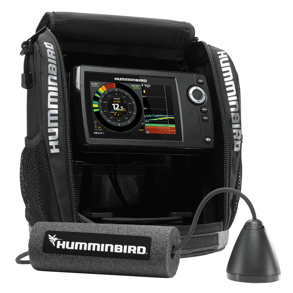 Humminbird ICE HELIX 5 CHIRP G3 Sonar Fishfinder with Full-Color HD Display - 411720-1