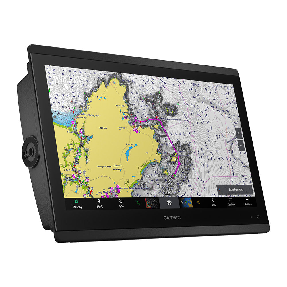 Garmin GPSMAP 8616 Chartplotter GN+ with 16-Inch Full HD Touchscreen, Preloaded Maps, and Network Connectivity - 010-02093-50