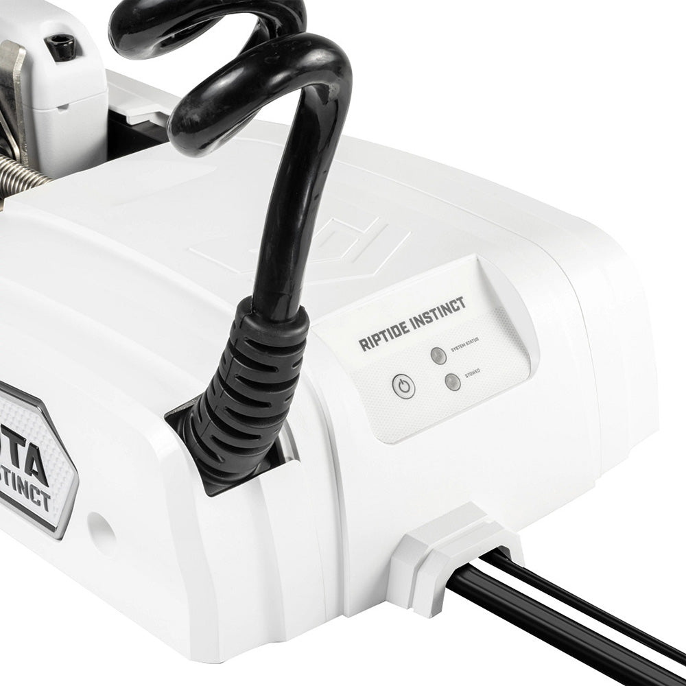 Minn Kota Riptide Instinct QUEST 90/115 Trolling Motor w/Wireless Remote - 24/36V - 90/115LBS - 100" -White - 1358563