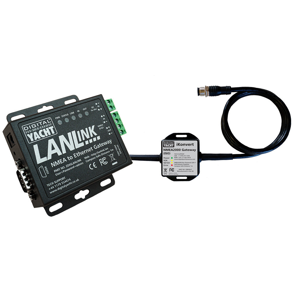 Digital Yacht LANLink NMEA 2000 To Ethernet Gateway - ZDIGLANLN2K