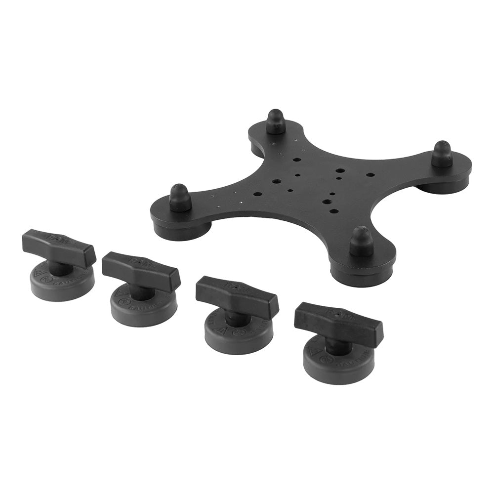 RAM Mount RAM® Tough-Mag™ 48MM 4-Point Magnetic Mounting Base - RAM-MAG48-4U