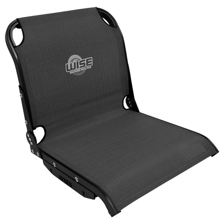 Wise 3374 Aero X™ Cool-Ride Mesh Mid-Back Boat Seat - Carbon X - 3374-1800