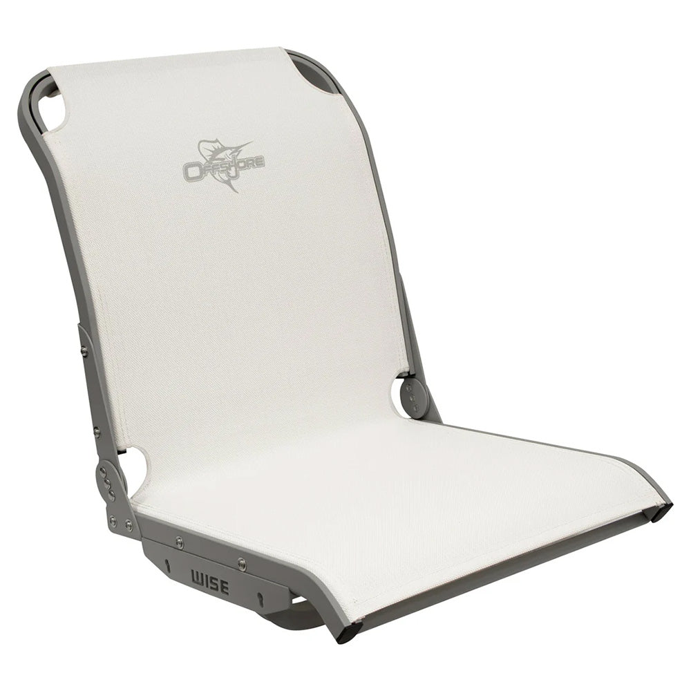 Wise 3374 Aero X™ Cool-Ride Mesh Mid-Back Boat Seat - White - 3374-784