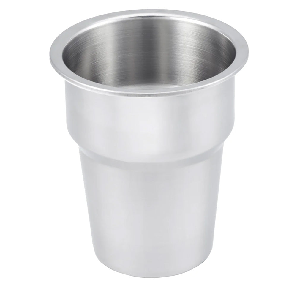 Whitecap Extra Large Stainless Steel Flush Cupholder - S-3507C