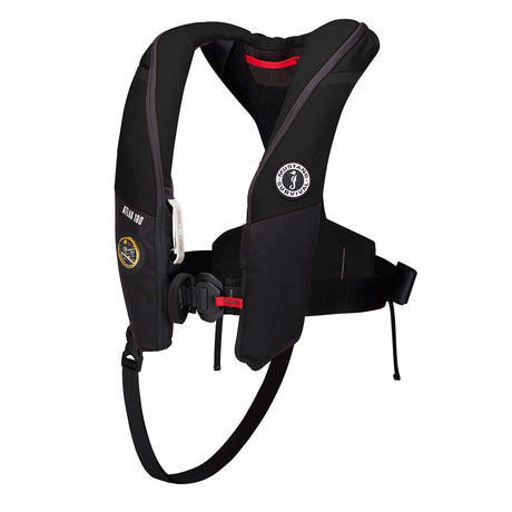 Mustang Atlas 190 DLX Open Ocean Inflatable PFD - Black - MD3195E1-13-0