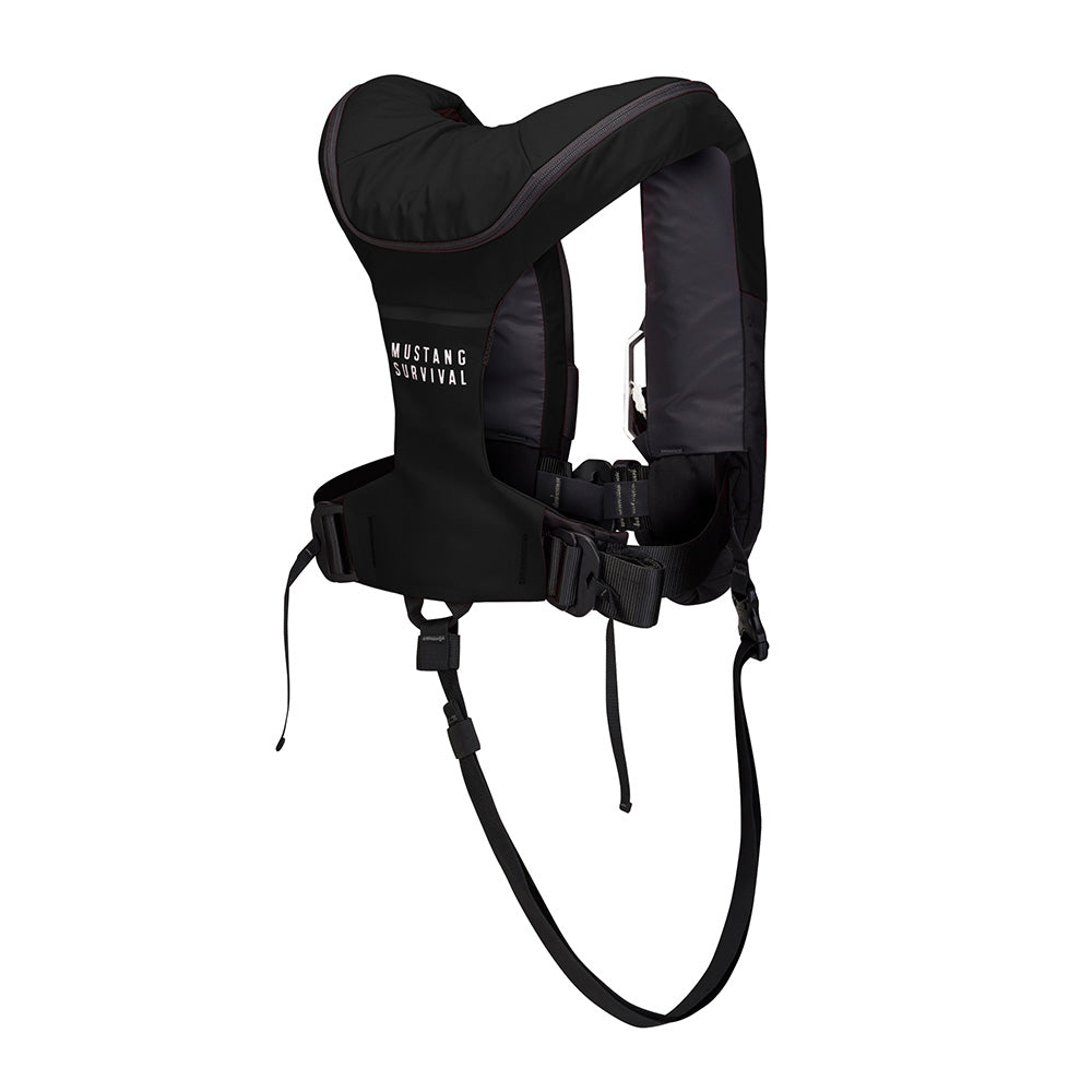 Mustang Atlas 190 DLX Open Ocean Inflatable PFD - Black - MD3195E1-13-0