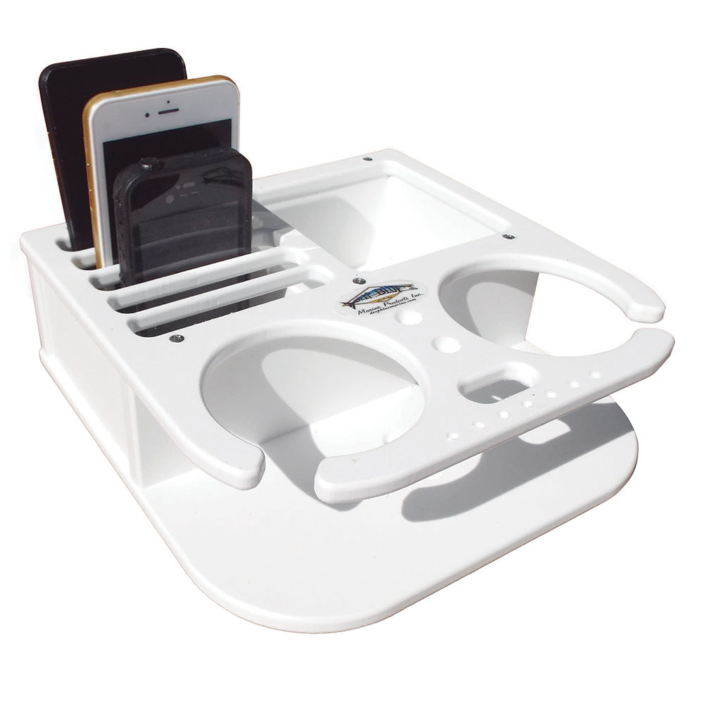 Deep Blue Marine Phone/Double Drink Holder - BH-2CELL