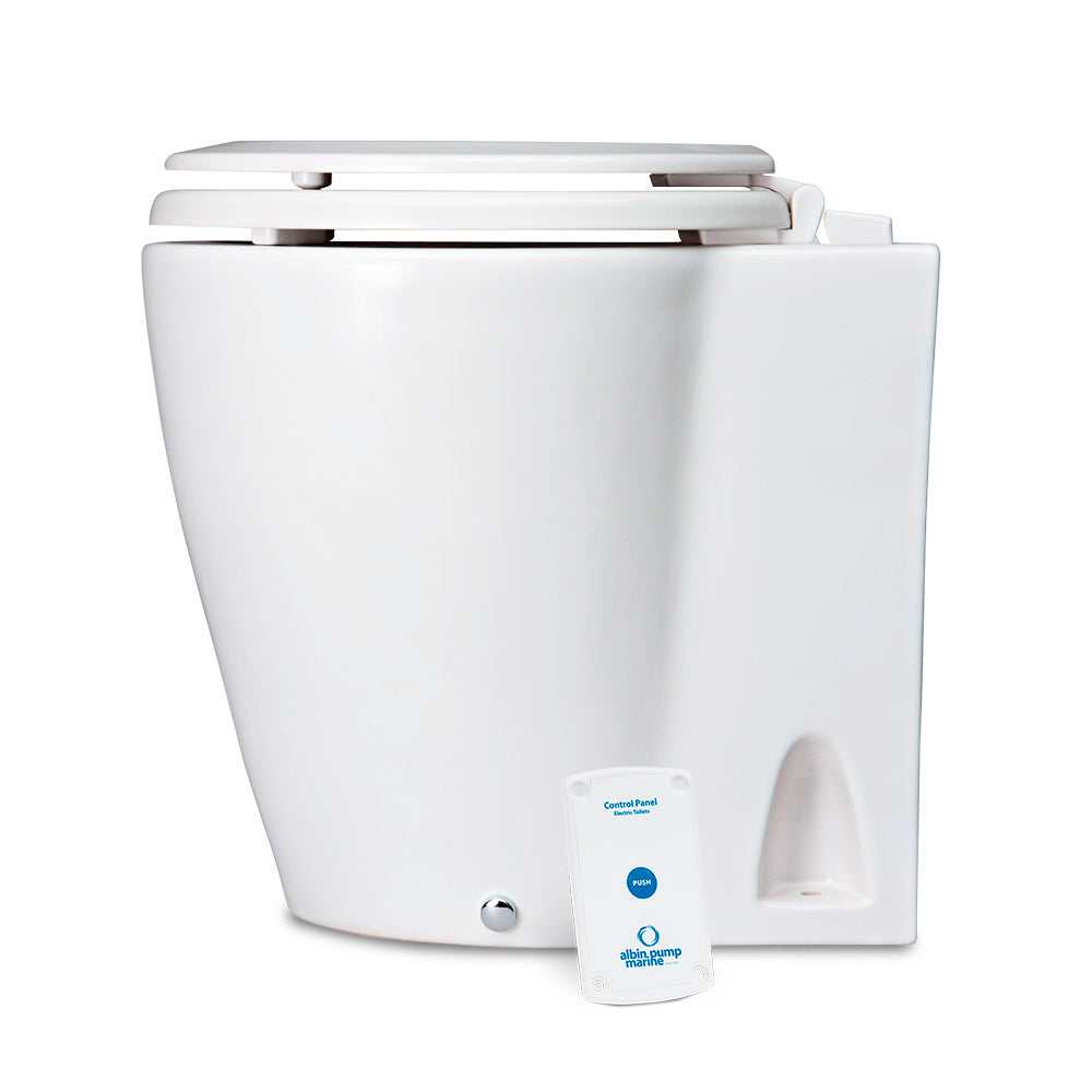 Albin Group Marine Design Marine Toilet Standard Electric - 24V - 07-02-044