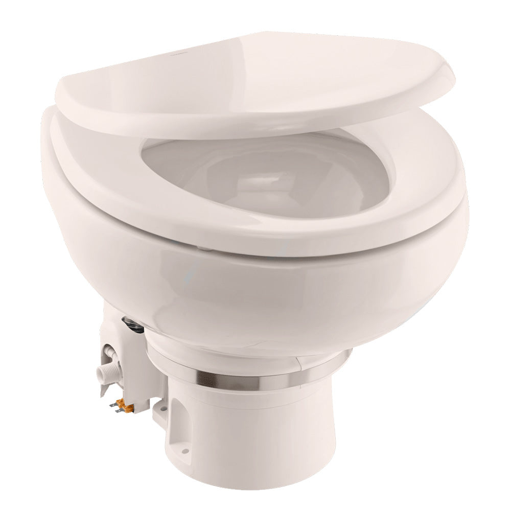 Dometic MasterFlush MF 7120 - Bone - Electric Macerating Toilet with Orbit Base & Slow Close Seat - Freshwater - 12V - 9610007272