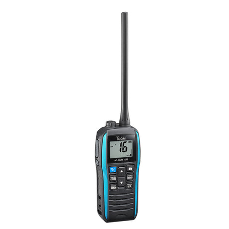 Icom M25 EVO Handheld VHF Radio - Blue - M25 EVO BLUE 71